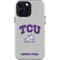 Texas Christian University Horned Frogs Logo Print iPhone 15 Pro Max Impact Case